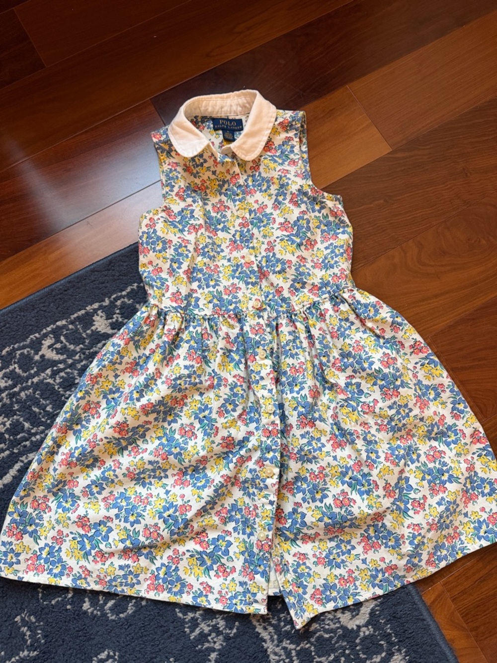 Polo Girl Flower Dress